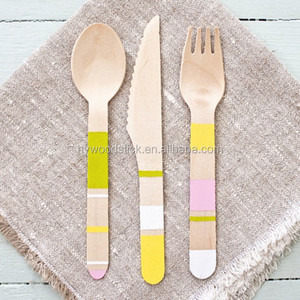 Couverts décoratifs <span class=keywords><strong>en</strong></span> <span class=keywords><strong>bois</strong></span>, cuillère <span class=keywords><strong>en</strong></span> <span class=keywords><strong>bois</strong></span> <span class=keywords><strong>jetable</strong></span>, assiettes à feuilles de banane - Product Image 1