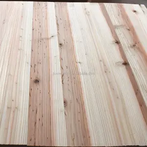 पाइन/एफआईआर/सजाना पूर्ण छंद funiture के लिए ठोस लकड़ी के पैनल बोर्ड