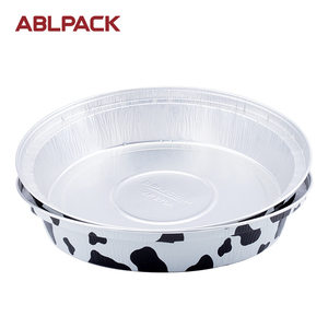 ABL PACK kunafaal riz cuisinier rond jetable plaque d'emballage alimentaire feuille d'<span class=keywords><strong>aluminium</strong></span> conteneur Plateaux - Product Image 6