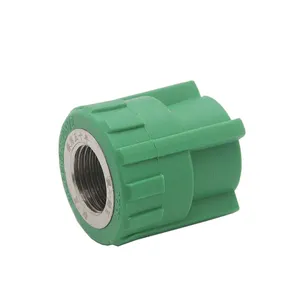 Customized PPR Any Size and Colors Female Pipe Fitting Straight Equal Socket Coupling