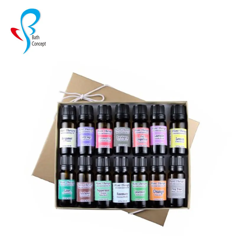 OEM lavender tea tree aroma oil essential oil set huile essentielle bio en gros de massage pure organic essential oils natural