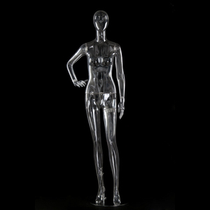 Moda şeffaf kadın manken net modeli fabrika doğrudan satış - Product Image 3