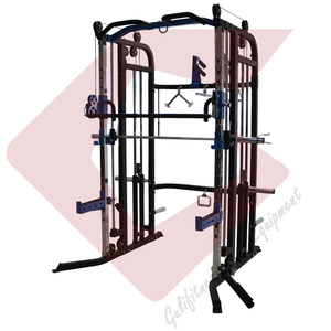 Máquina Smith multifuncional martillo fuerza de potencia <span class=keywords><strong>rack</strong></span> equipos de gimnasio power <span class=keywords><strong>rack</strong></span> con 100KGx2 pila de peso - Product Image 4