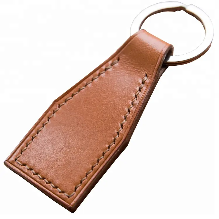 2020 Factory Price Special Style Key Chain with Metal Keyring Pu Leather Keychain Key Ring