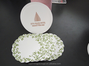 Posavasos de papel absorbente para regalos personalizados, posavasos antideslizantes para café y cerveza, fabricantes - Product Image 2
