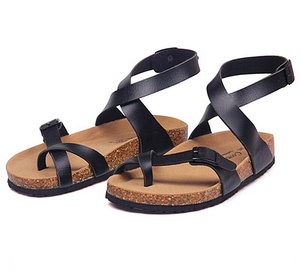 Nuovi <span class=keywords><strong>Sandali</strong></span> Estivi alla Moda per Donne e Ragazze con Cinturino alla Caviglia e Soletta con Supporto dell'Arco in <span class=keywords><strong>Sughero</strong></span> - Product Image 5