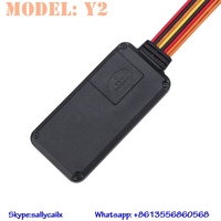 Antidémarrage gps traqueur de voiture Y2 avec sos externe micro relais