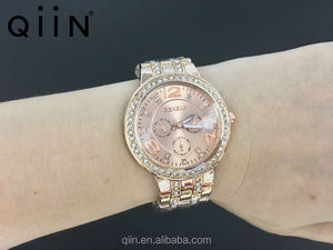 QE0101 brand Vogue Geneva rose gold timepiece women - Product Image 5