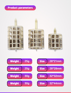 HONOREAL pêche à La Carpe distance en métal cage feeder - Product Image 2