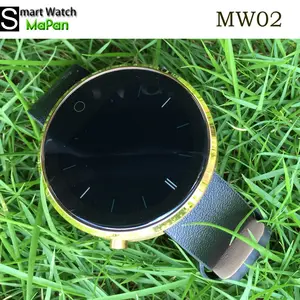 1.22 polegada tela redonda relógio inteligente telefone móvel empurrar notificação inteligente watch phone com vários idiomas