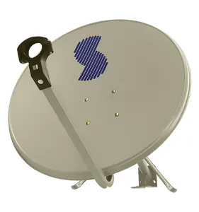 S forte ku antena 60cm de ganho/antena por satélite, venda quente