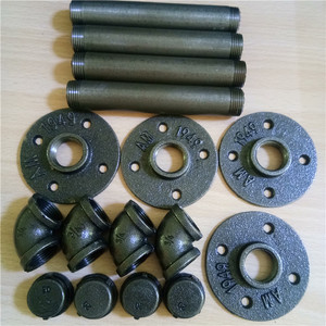 Malleabile Ghisa Sferoidale/Casting Nero/Zincato Tubo <span class=keywords><strong>di</strong></span> Ferro Raccordo 90 gomiti - Product Image 5