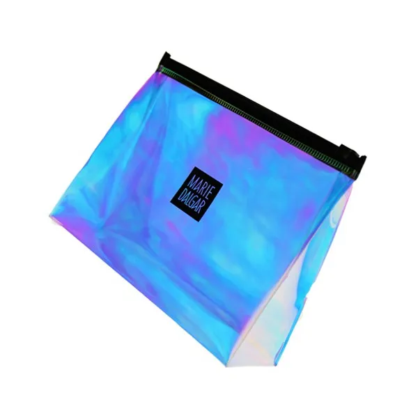 TPU imperméable ziplock PVC Soin Sac pour cosmétique