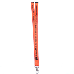 Cá nhân yudi thương hiệu ID chủ thẻ huy hiệu in <span class=keywords><strong>Polyester</strong></span> dây buộc với logo tùy chỉnh mô hình YDDS-0515-5 - Product Image 6