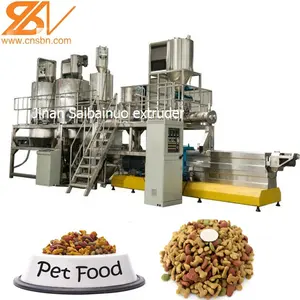 Full automatic cheap price Pet food processing pellet machine