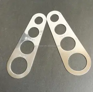 Spaghetti Đo Tiện Ích Thép Không Gỉ mì ống công cụ đo lường Thước với 4 Phục Vụ Phần - Product Image 1