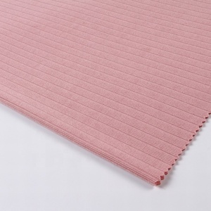 Shandong textiles de microfibra al por mayor personalizado 6x3 poliéster <span class=keywords><strong>tubular</strong></span> costilla tejido de punto - Product Image 5