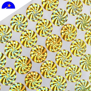 Làm Cho Riêng Bạn An Toàn Chính Hãng Vòng Vàng Hologram Stickers, Hologram Pakistan 3d Hologram Security Sticker - Product Image 4