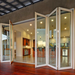 Portes pliantes / murs pliants en verre / portes coulissantes pliantes acoustiques - Product Image 5
