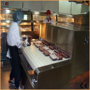 Máquina de Calentamiento por Microondas <span class=keywords><strong>Talin</strong></span> de Acero Inoxidable 304 para Comidas Preparadas (MRE), Funcionamiento Continuo, 110V-660V, Certificación CE - Product Image 3