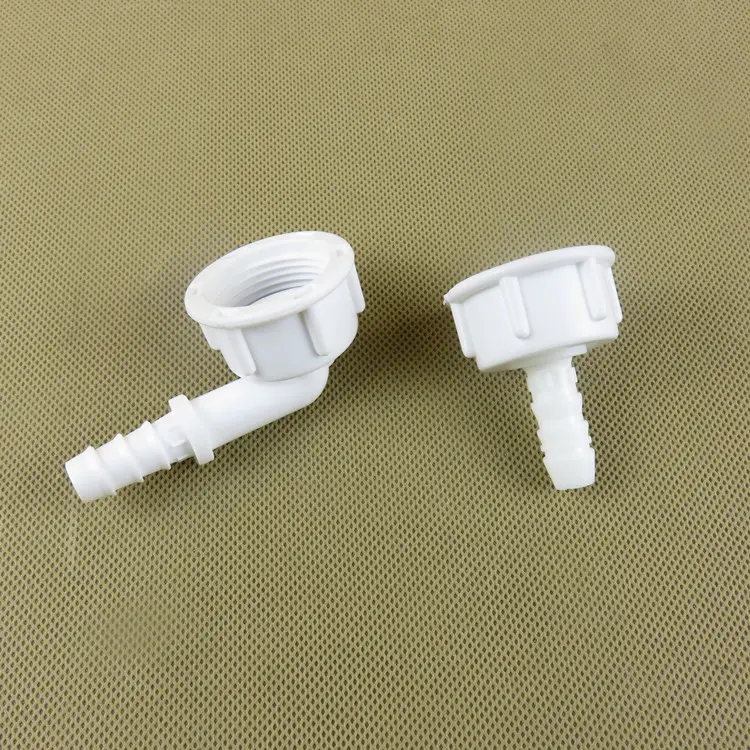 Plastic Washing Machine Sink Sewer Waste Water Strain Elbow Joint Pipe Connector Beige