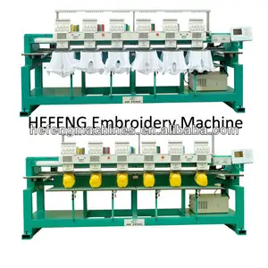 Cap and T-shirt Computer Embroidery Machine Price like tajima 6 head embroidery machine china price