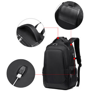 Commercio all'ingrosso <span class=keywords><strong>zaino</strong></span> per studenti stile Business poliestere impermeabile USB ricarica <span class=keywords><strong>borsa</strong></span> per Laptop con Logo personalizzato-fabbrica diretta - Product Image 4