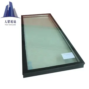 12mm tempered insulated double glazing glass for window construction& real estate