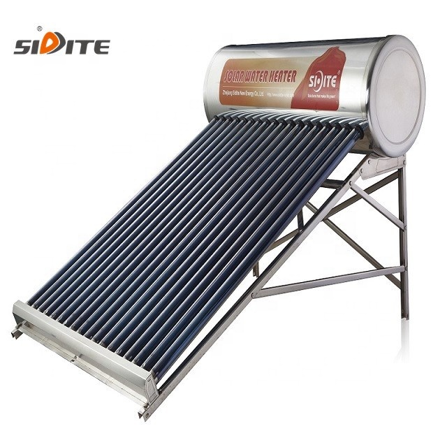 Солнечные водонагреватели из нержавеющей стали низкого давления на крыше