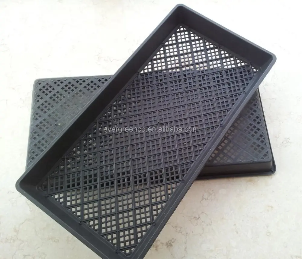 mesh hole tray wheat grass sprouting tray,seed planter tray with holes