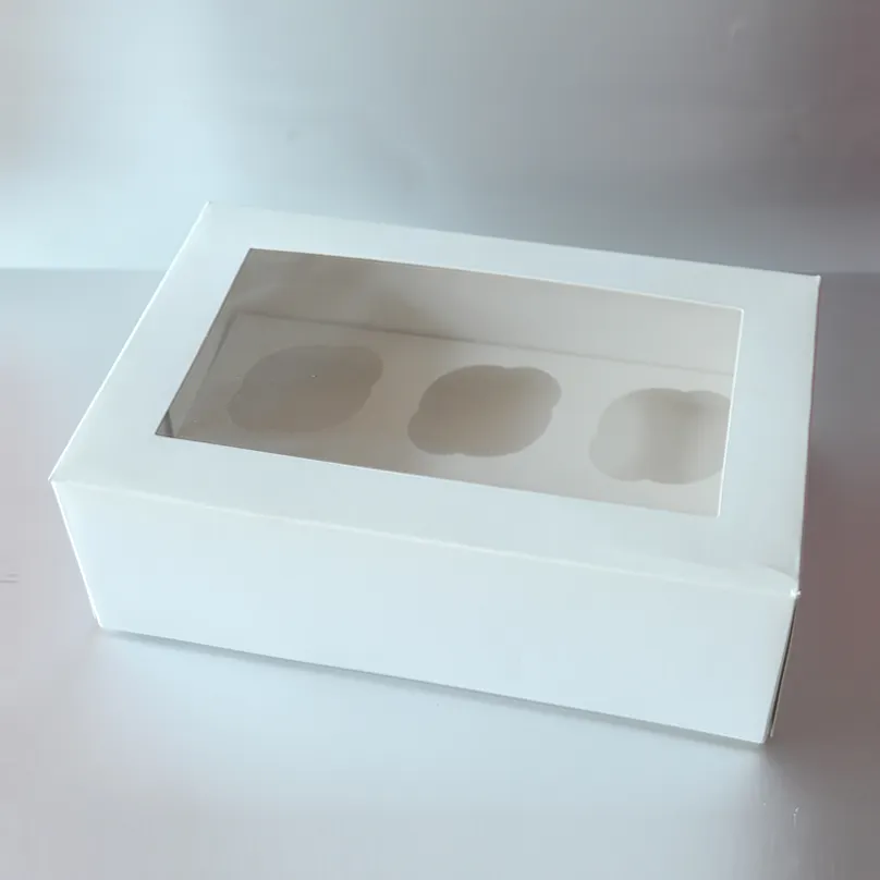 Caja para tartas de un agujero, caja para tartas de cuatro agujeros, seis agujeros