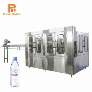 Machine de remplissage automatique 4000bph 500ml, outil de remplissage de bouteilles d'eau minérale, petit format, facile à utiliser