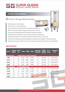 Chauffe-eau Réservoir de stockage de 30 gallons 120 litres - Product Image 2