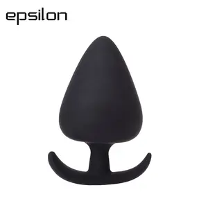 Voll silikon Anal Butt Plug Sex Produkt