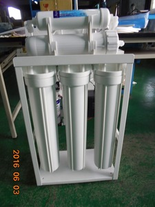 Filtre à eau électrique en plastique à osmose inverse 5 étapes 400G de fabrication taïwanaise avec boîtier de 20 pouces pour hôtels, foyers et usage extérieur - Product Image 5
