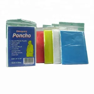 Fabricant en gros pe jetables poncho de pluie