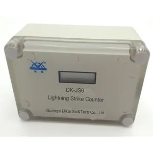 Fast Delivery Dikai lightning arrester counter IP67 waterproof lightning strike counter for outdoor
