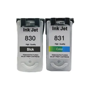 replacement 830 831 inkjet cartridge pg-830 cl-831 for printer PIXMA IP1180 IP1800