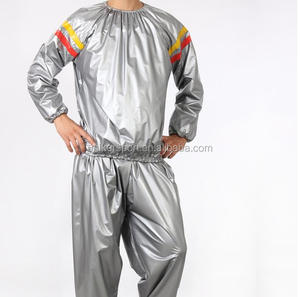 Il vestito di <span class=keywords><strong>Sauna</strong></span> mette il materiale all'ingrosso diretto del PVC del vestito di <span class=keywords><strong>Sauna</strong></span> della fabbrica per perdere peso - Product Image 3