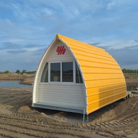 AH-FC5068 design de luxe maison portable cabine camping maisons de vie
