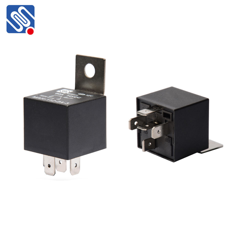 Meishuo MAH - 112 - B - 4 Relay 30amp Normally Closed Car Relay with Plastic Bracket Relay