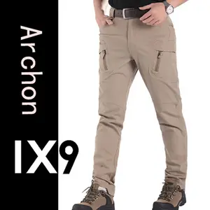 Pantalon de combat tactique pour homme, 4 couleurs, en coton, sport de plein air, décontracté, Archon IX9