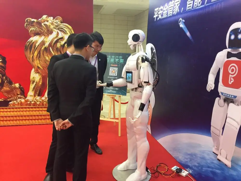 Intelligent Humanoid Service educational school museum display robot