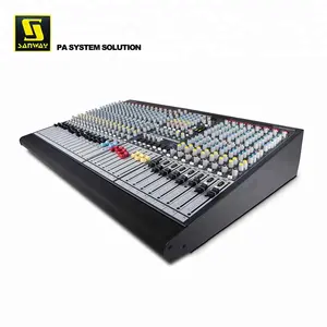 GL2400-424 Mixer Audio 24 Saluran PA Amplifier Bawaan