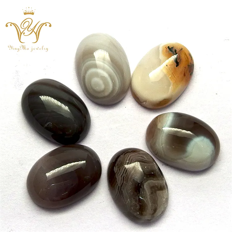 Wholesale Natural Fancy ocean Agate stone Polished Cabochons