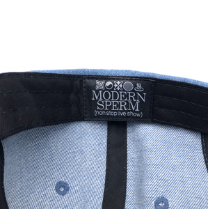 Низкопрофильная бейсболка из неструктурированной джинсовой ткани с вышивкой на заказ - Product Image 5