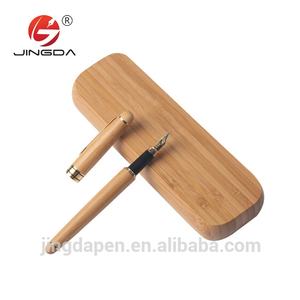 Set regalo di lusso con Logo personalizzato <span class=keywords><strong>penna</strong></span> <span class=keywords><strong>stilografica</strong></span> di bambù penne <span class=keywords><strong>a</strong></span> <span class=keywords><strong>sfera</strong></span> in scatola di bambù personalizzabile - Product Image 4