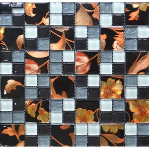 Misti <span class=keywords><strong>10x10</strong></span> tessere di mosaico di vetro fogli per house doccia piastrella - Product Image 5