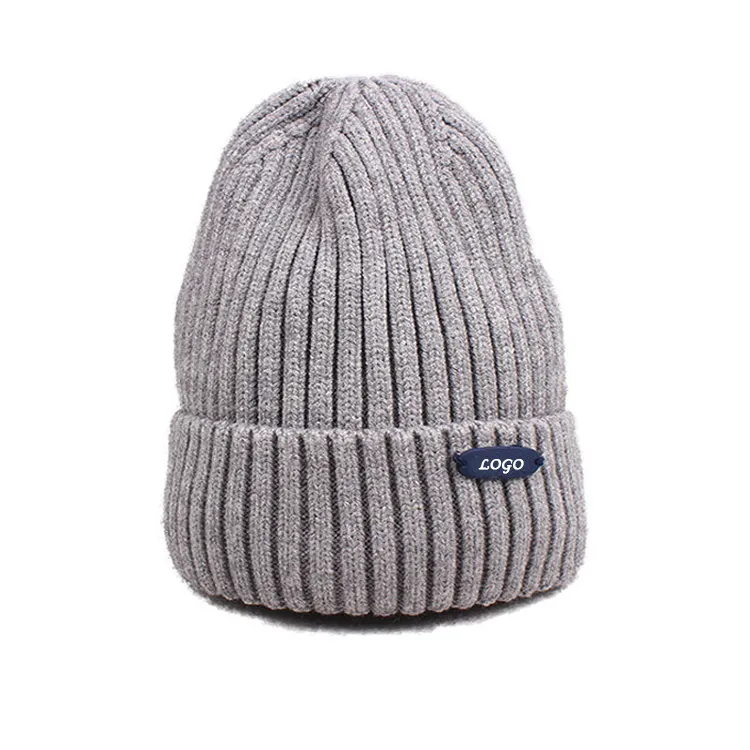 Unisex Fisherman Beanie Hat 100% Merino Wool Daily Warm Soft Hat Knit Men Women Various Colors Plain Cuff Slouchy Cap