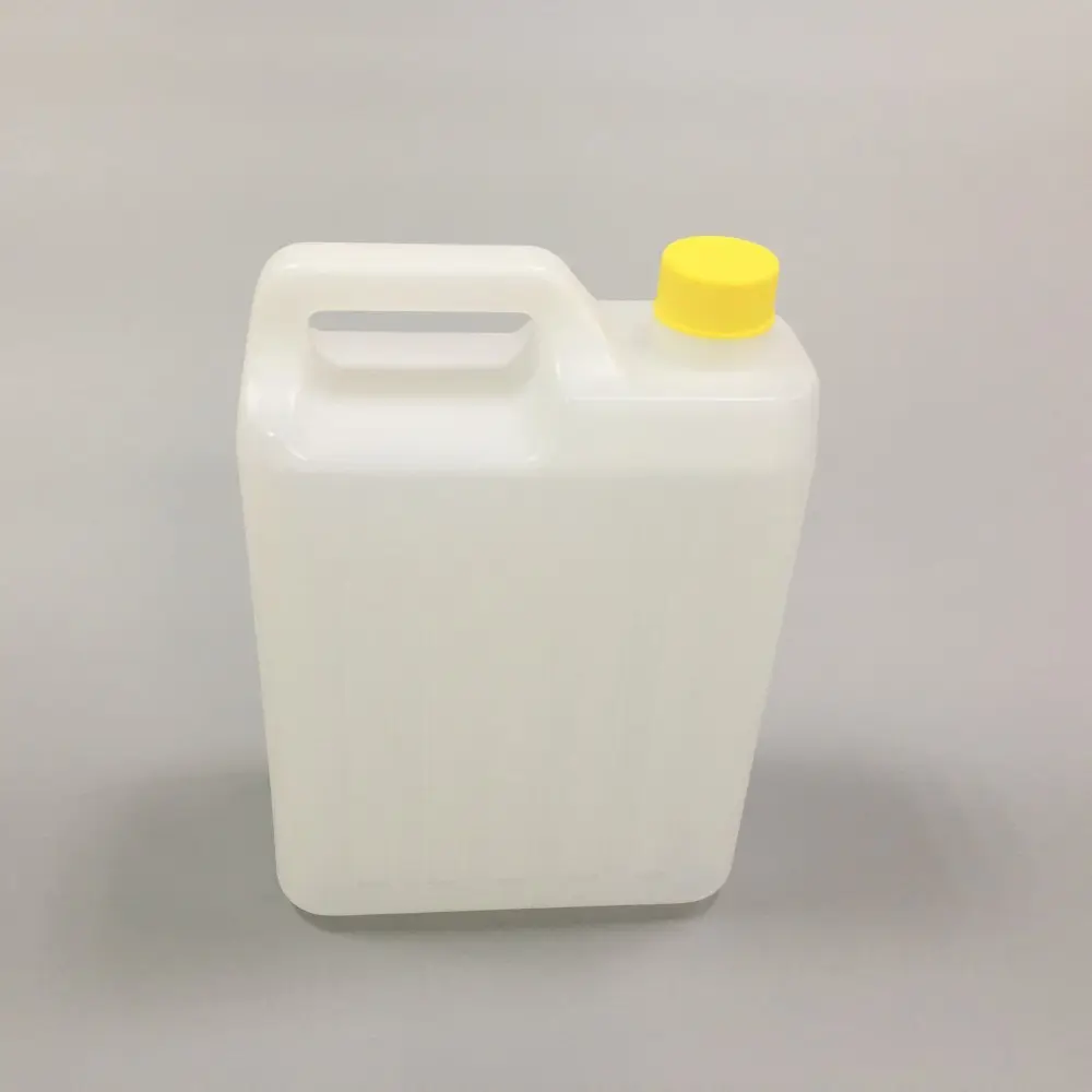 Botella de plástico HDPE de 1 litro y 1000ml con asa para botellas de plástico químicas o de aceite, embalaje de plástico